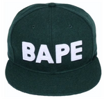 Load image into Gallery viewer, BAPE Patch Snapback Cap Green
