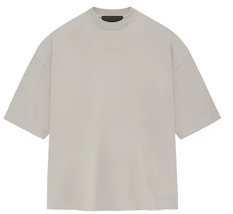 Fear of God Essentials Tee Silver Cloud