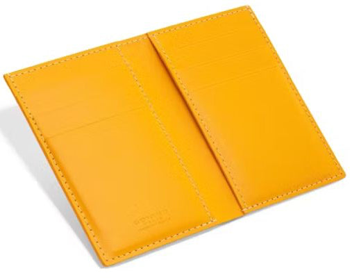 Goyard Saint Pierre Card Holder Yellow – shoegamemanila