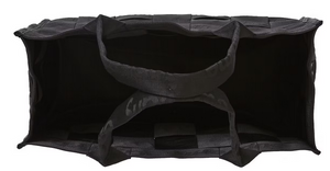 Supreme Woven Large Tote Bag Black – shoegamemanila