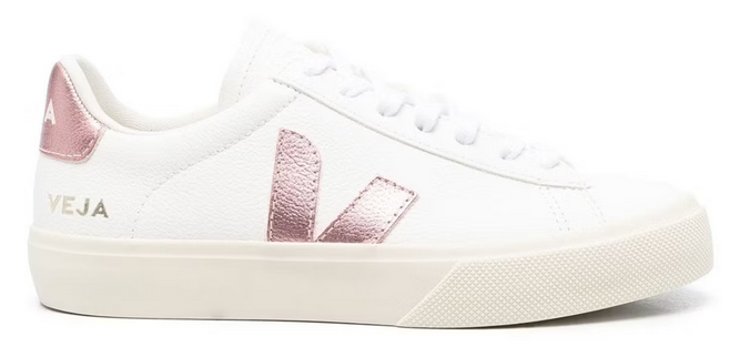 Veja Campo Chromefree Leather White Nacre