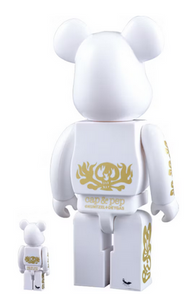 Bearbrick Cap & Pep 400% White