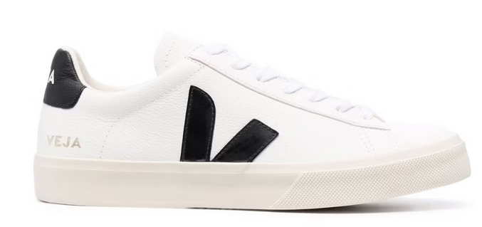 Veja Campo Low Chromefree White Black (W)