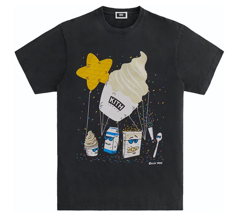 Kith Treats Balloon Vintage Tee Black