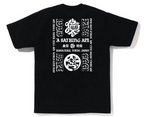 Load image into Gallery viewer, BAPE Japan Culture Lettered Tee Black
