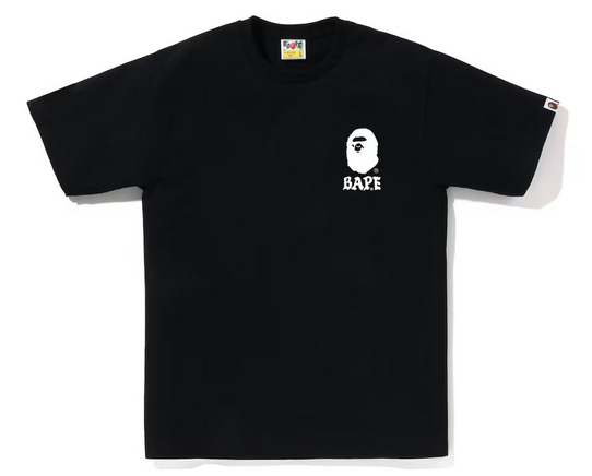 BAPE Japan Culture Lettered Tee Black