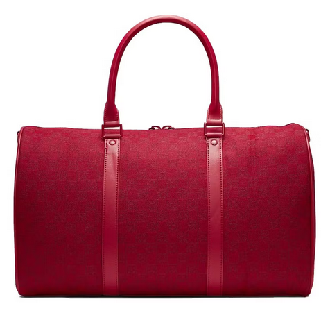 Jordan Monogram Duffle Bag Red