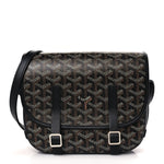 Load image into Gallery viewer, Goyard Goyardine Belvedere II PM shoulder bag Black (Pre-Owned)
