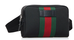 Load image into Gallery viewer, Gucci Canvas Web Belt Bag Black
