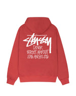 Load image into Gallery viewer, STUSSY DSM Los Angeles Hoodie Pepper
