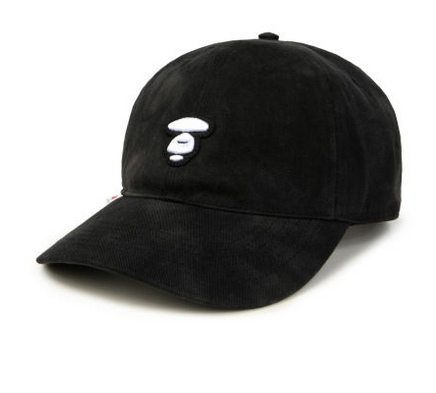 AAPE Moonface baseball cap Black