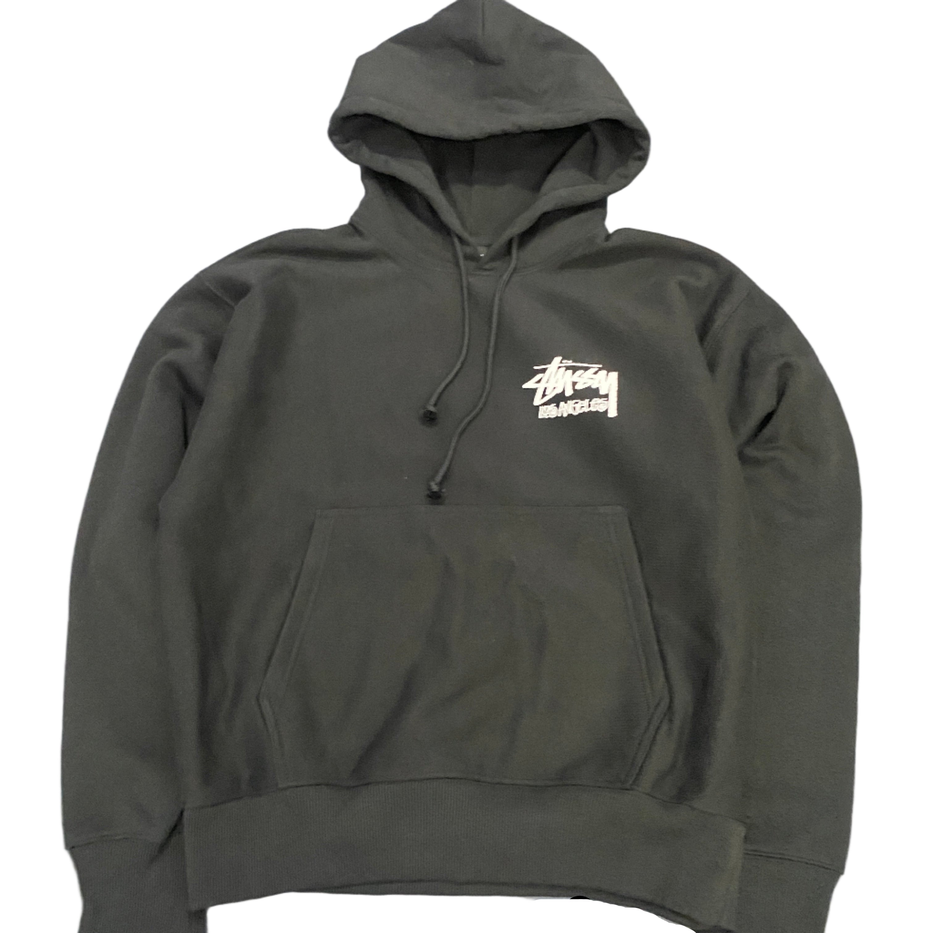 Stussy Stock Los Angeles Hoodie Black
