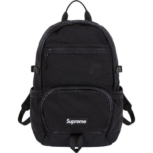 バッグ Supreme - Canvas Backpack BLACK Supreme Canvas Backpack Black - US