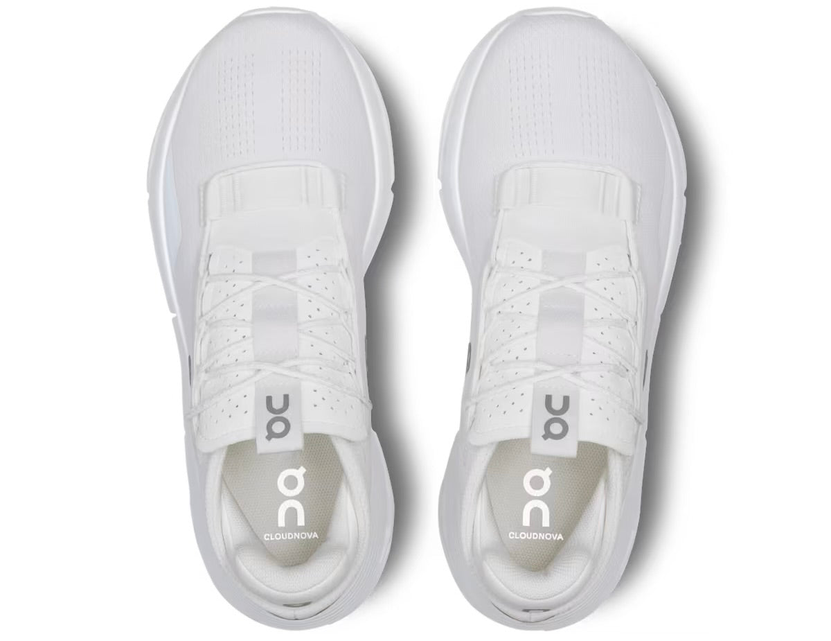 ON Running Cloudnova 2 All White (Women's)