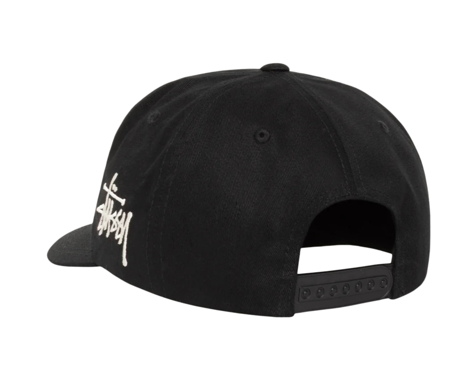Stussy Md chenille s cap Black – shoegamemanila