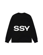 Load image into Gallery viewer, STUSSY All Caps Ls Tee Black
