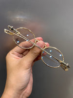 Load image into Gallery viewer, Chrome Hearts Honey Dipped Glasses (Gold Frame)
