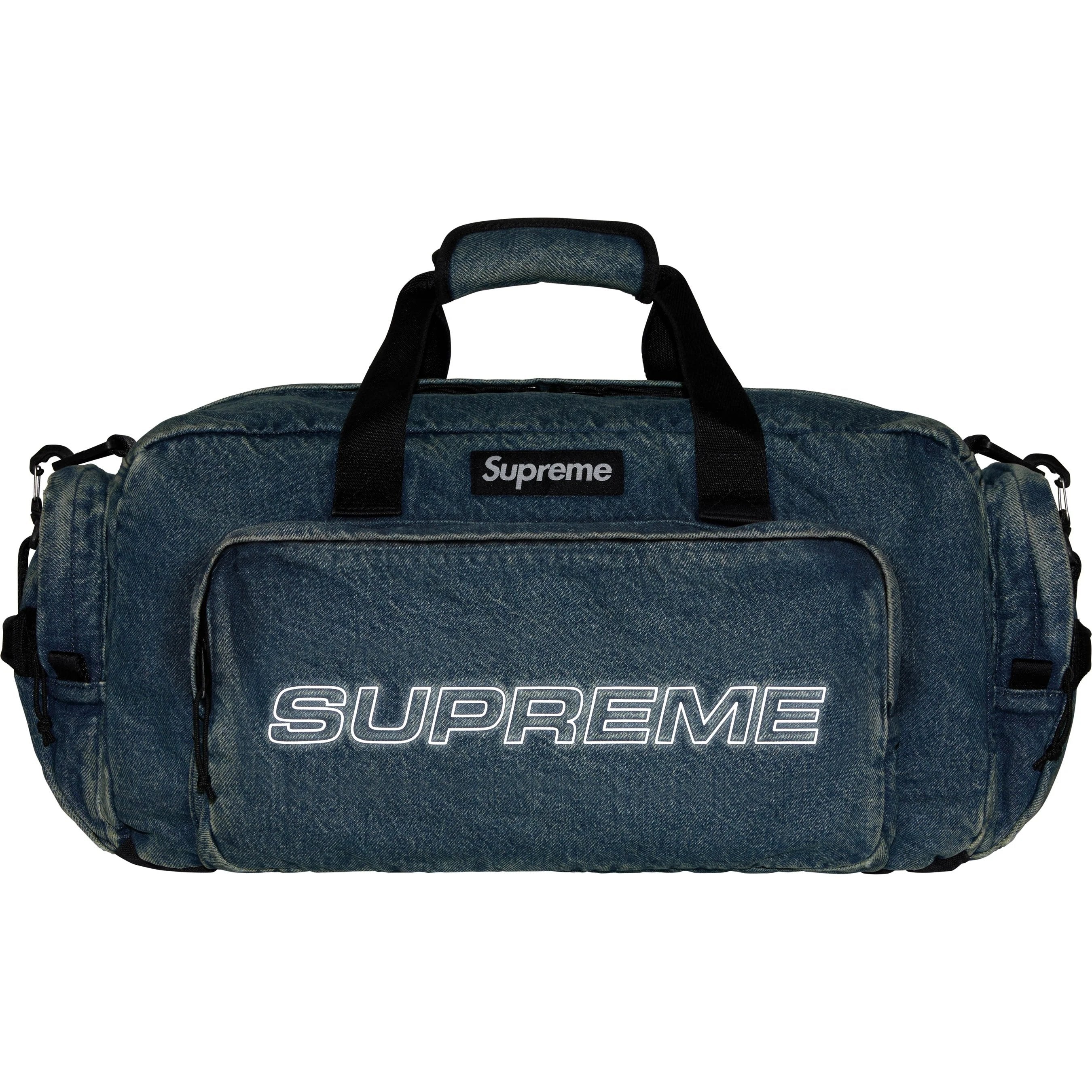 バッグ Supreme Denim Shoulder Bag Washed Indigo Supreme Denim Shoulder Bag Washed Indigo
