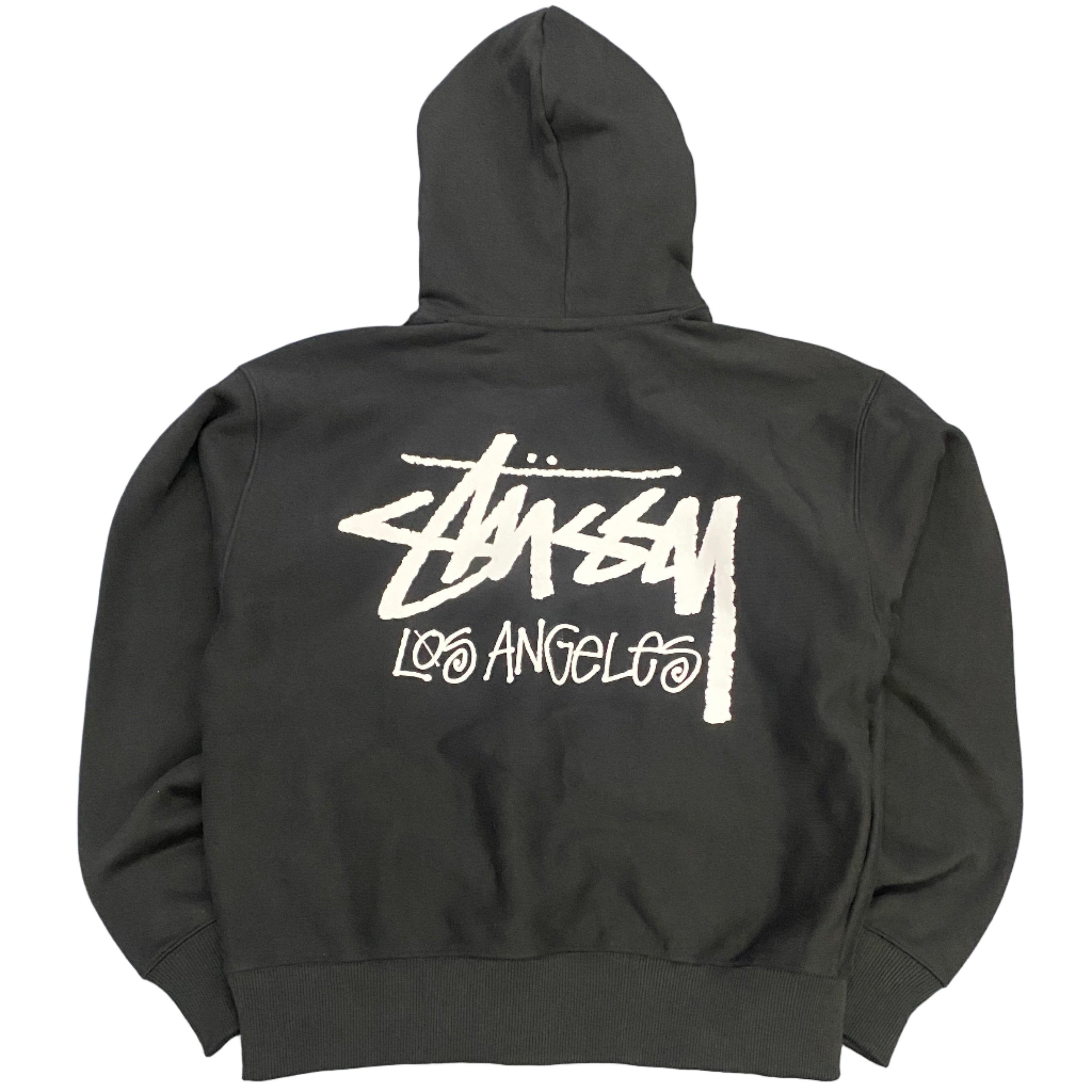 Stussy Stock Los Angeles Hoodie Black