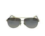 Load image into Gallery viewer, Chrome Hearts Jack Addict Aviator Sunglasses with a Goldtone Metal Frame (Like New)

