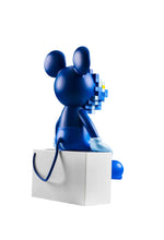 Load image into Gallery viewer, Mickey Mouse Seated Moskey (Blue) Edition of 300
