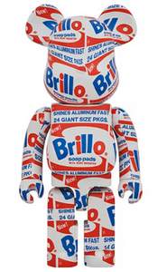 Bearbrick ANDY WARHOL "Brillo" 1000%