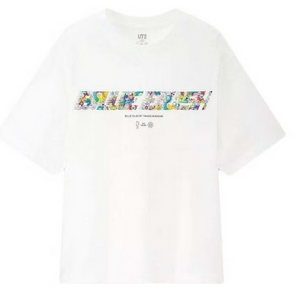 Billie Eilish Flower Logo Tee (US Womens Sizing) White