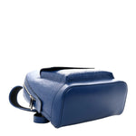 Load image into Gallery viewer, Gucci Calfskin GG Tennis Embossed Backpack Intense Metal Blue Black
