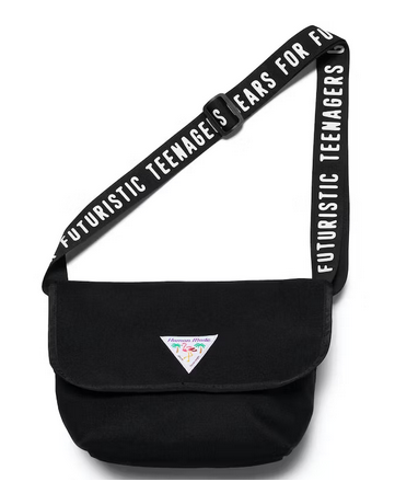 Human Made Small Messenger Bag Black