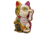 Load image into Gallery viewer, 4D Half DX Fortune Cat Money Bank Gold
