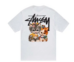 Load image into Gallery viewer, Stussy Kittens Tee &#39;White&#39;
