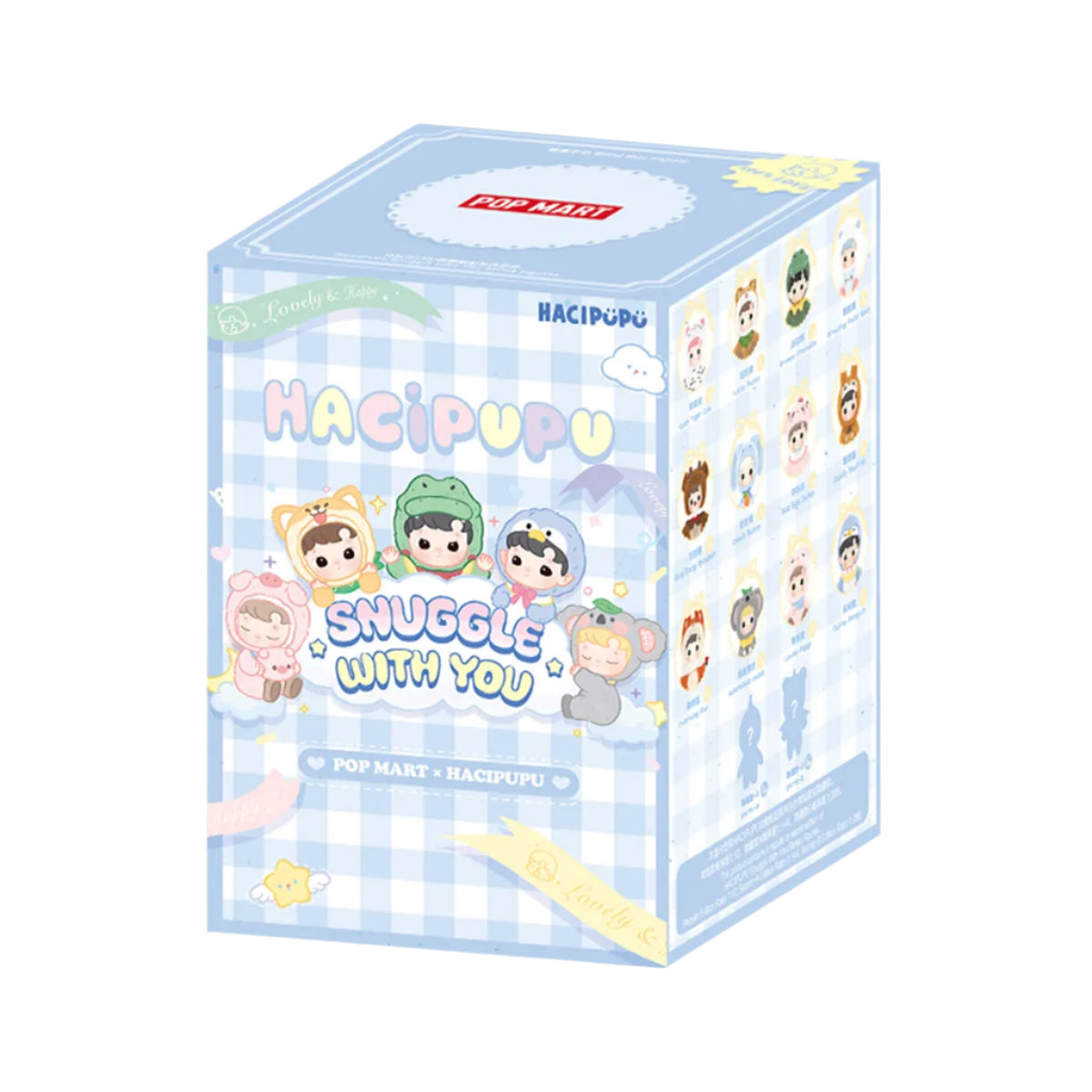 HACIPUPU Snuggle With You Series Figures Blind box (Sold per piece)