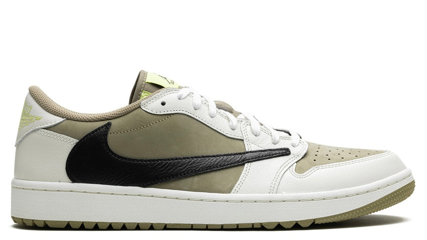 Jordan 1 Retro Low Golf Travis Scott Neutral Olive 