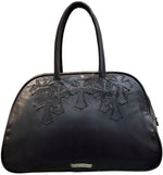 Load image into Gallery viewer, Chrome Hearts Gym Bag Boston Cross Black
