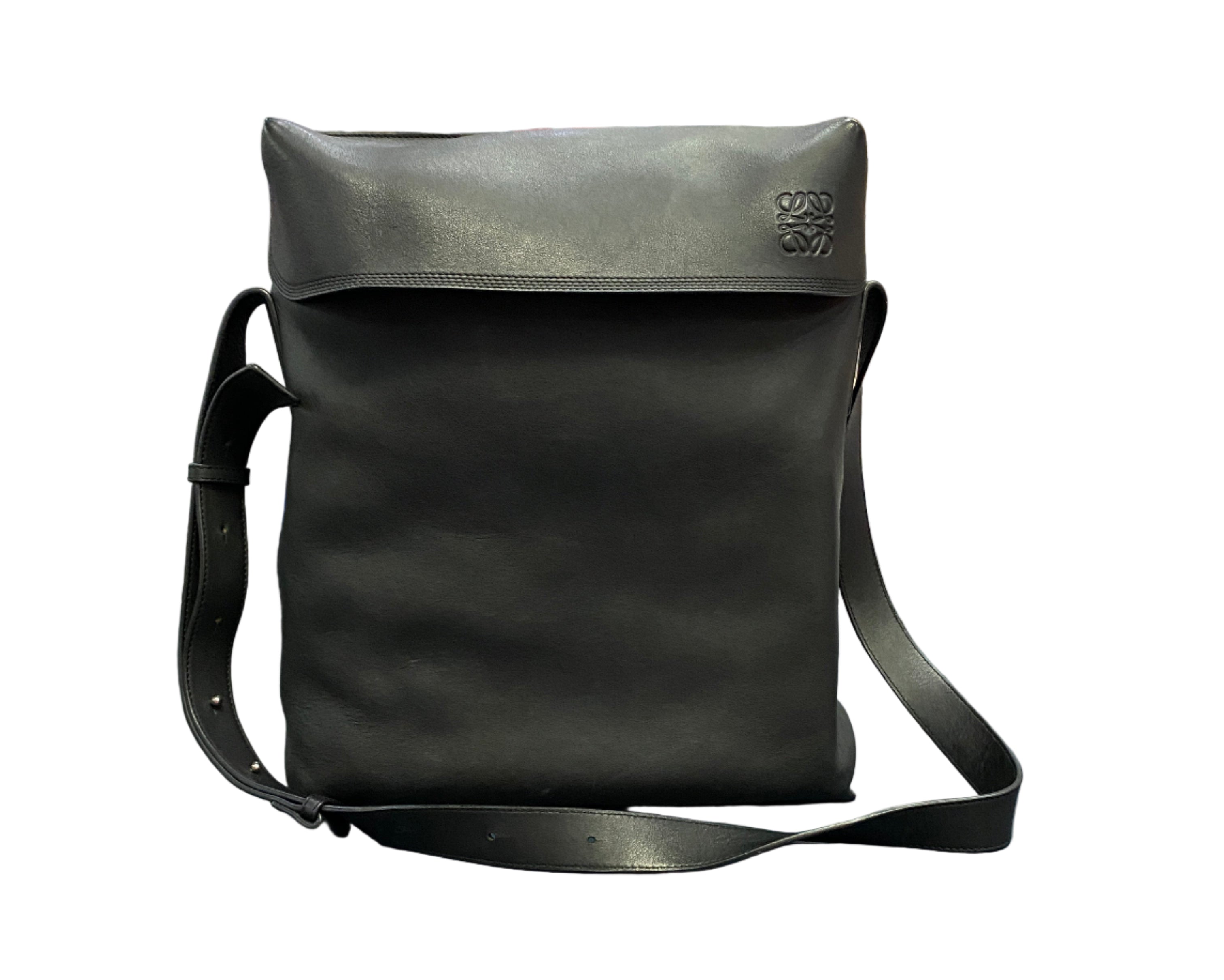 Loewe Top Flap Messenger Bag Leather Large (Like new)