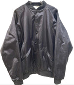 Load image into Gallery viewer, Kanye West Pablo Pop-Up Satin Bomber Jacket Black
