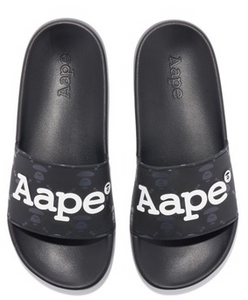 AAPE SLIDES CAMO BLACK