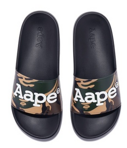 AAPE SLIDES CAMO YELLOW