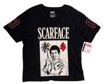 Load image into Gallery viewer, Scarface Tony Montana Cotton Football Jersey Black
