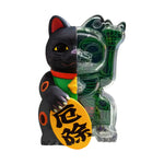 Load image into Gallery viewer, Pixel Zipper - Kouun Neko 50:50 Lucky Cat Figure "Apotropaic"
