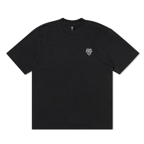Girls Dont't Cry GDC Logo T-shirt Black White – shoegamemanila Girls Dont't Cry GDC Logo T-shirt Black White – shoegamemanila