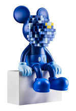 Load image into Gallery viewer, Mickey Mouse Seated Moskey (Blue) Edition of 300
