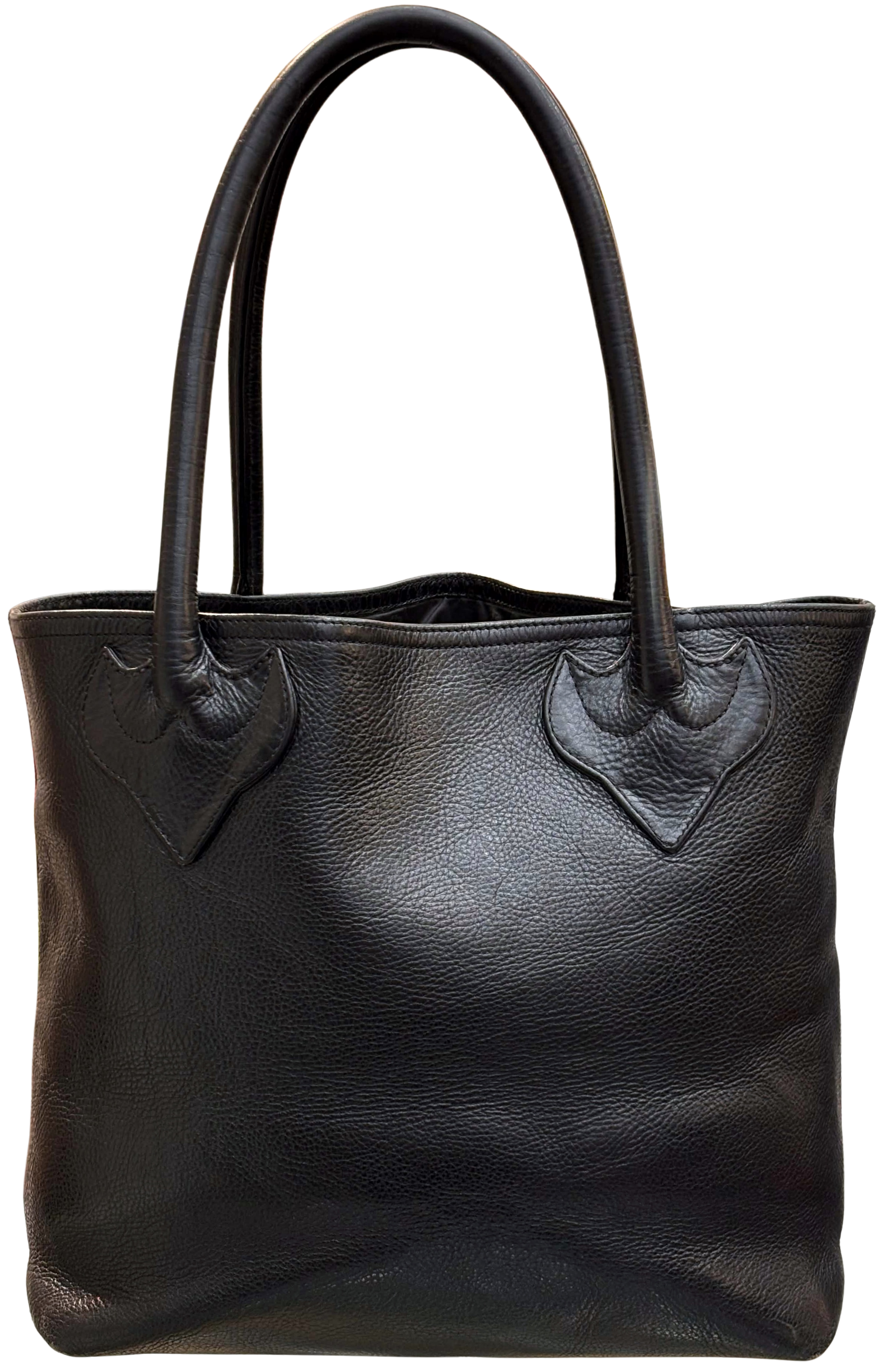 Chrome Hearts FS Vintage Tote Bag with Leather Cross Patch Black (Like New)