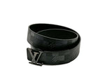 Load image into Gallery viewer, Louis vuitton LV Initiales 40mm Reversible Belt Damier Graphite Canvas Palladium Finish Buckle (Like new)

