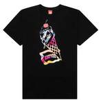 Load image into Gallery viewer, Icecream Cucumber Tee &#39;Black&#39;
