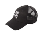 Load image into Gallery viewer, Tokidoki Double Skull Baseball Mesh Cap Black
