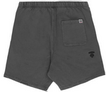Load image into Gallery viewer, AAPE Moonface patch sweat shorts Grey

