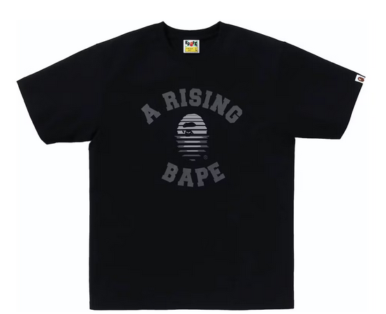 BAPE A Rising Bape Tee Black