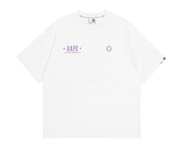 AAPE TEE WHITE AAPTEW1314XXK (W)