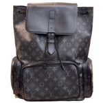 Load image into Gallery viewer, Louis Vuitton Monogram Eclipse Trio Backpack (Like new)
